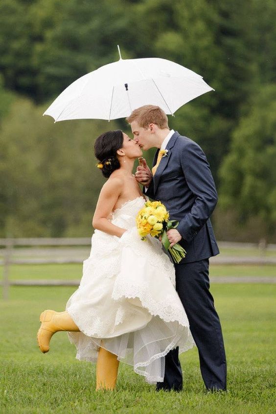 Chaussure de mariée pour l'automne