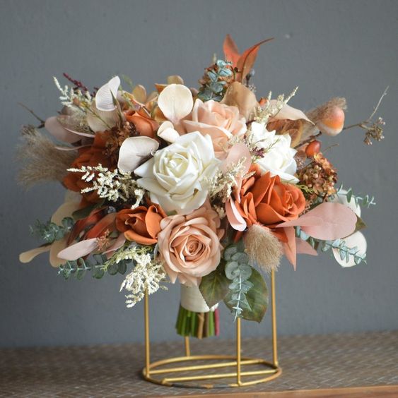 bouquet mariage automne