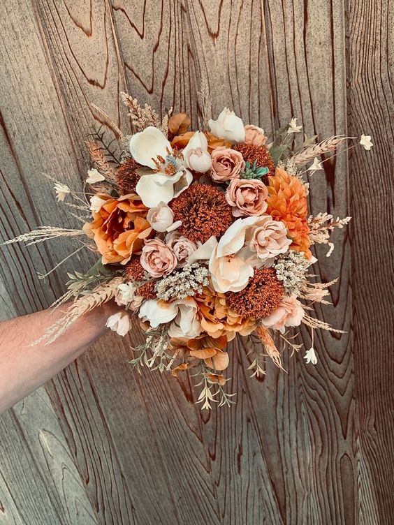 bouquet mariage automne