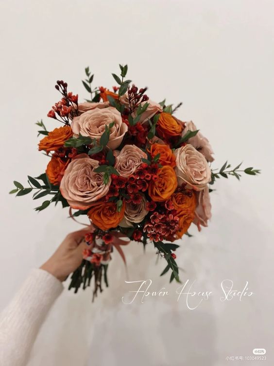 bouquet mariage automne