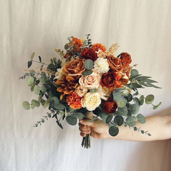 bouquet mariage automne