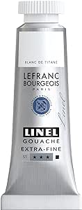 Gouache blanche, marque Lefranc Bourgeois