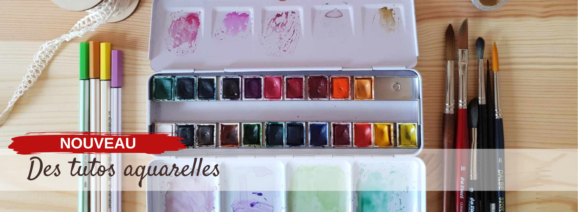 Tutos aquarelle